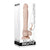 Evolved - Real Supple Silicone Posable Realistic Dildo 8" (Beige) -  Realistic Dildo with suction cup (Non Vibration)  Durio.sg