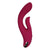 Evolved - Red Dream Dual Stimulator Rabbit Vibrator (Burgundy) -  Rabbit Dildo (Vibration) Rechargeable  Durio.sg