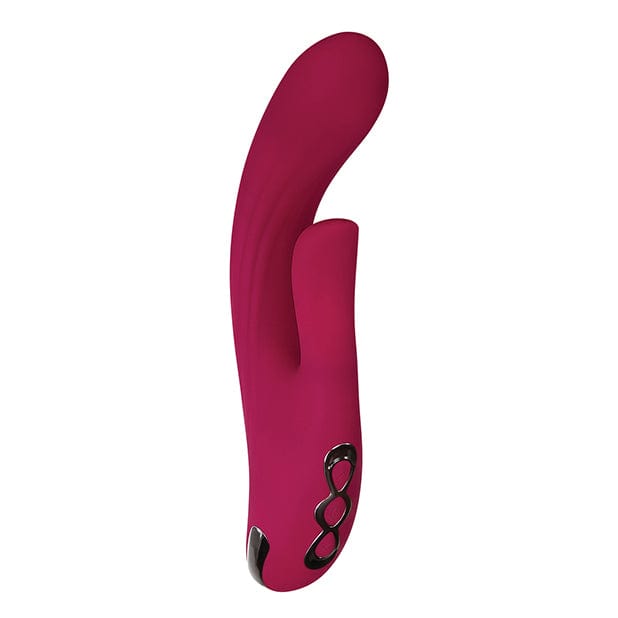 Evolved - Red Dream Dual Stimulator Rabbit Vibrator (Burgundy) -  Rabbit Dildo (Vibration) Rechargeable  Durio.sg