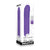 Evolved - The G Rave Light Up Rechargeable G Spot Vibrator (Purple) -  G Spot Dildo (Vibration) Rechargeable  Durio.sg