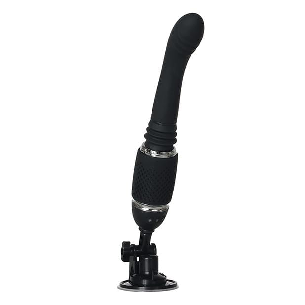 Evolved - Thrust and Go Sex Machine (Black) -  G Spot Dildo (Vibration) Rechargeable  Durio.sg