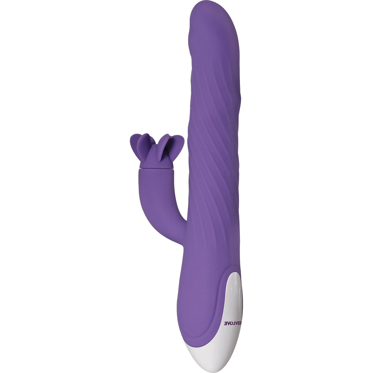 Evolved - Tilt O Whirl Rabbit Vibrator (Purple) -  Rabbit Dildo (Vibration) Rechargeable  Durio.sg