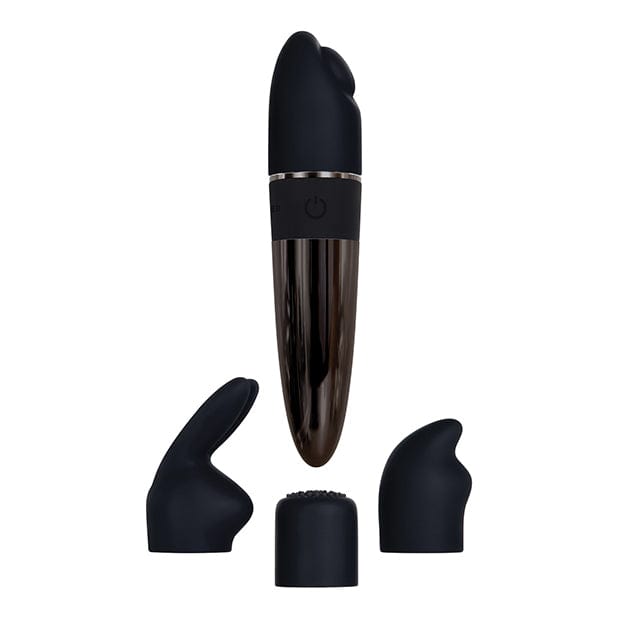 Evolved - Tiny Treasures 5 Piece Silicone Kit Rechargeable Bullet Vibrator (Black) -  Bullet (Vibration) Rechargeable  Durio.sg