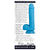 Evolved - Touch and Glow Glow in The Dark Silicone Dildo 8" (Blue) -  Realistic Dildo with suction cup (Non Vibration)  Durio.sg