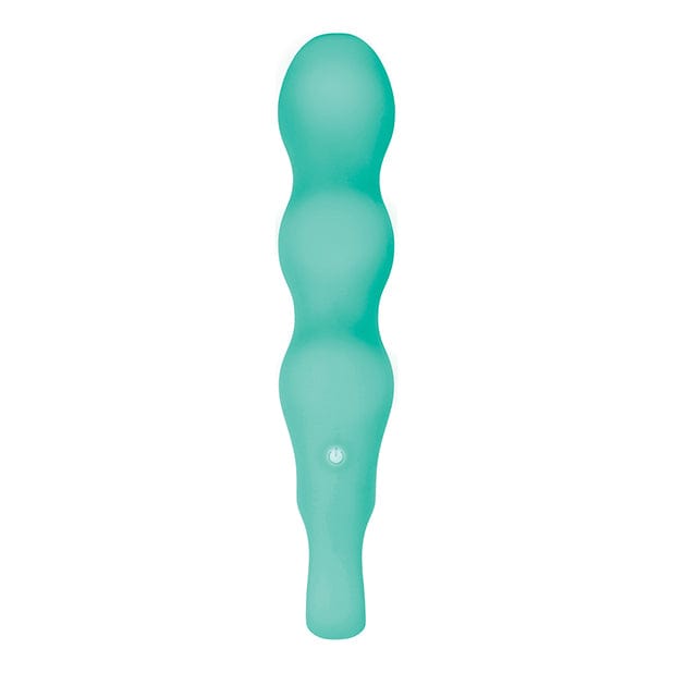 Evolved - Triple Teaser Silicone Rechargeable Vibrator (Teal) -  Anal Beads (Vibration) Rechargeable  Durio.sg