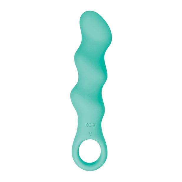 Evolved - Triple Teaser Silicone Rechargeable Vibrator (Teal) -  Anal Beads (Vibration) Rechargeable  Durio.sg