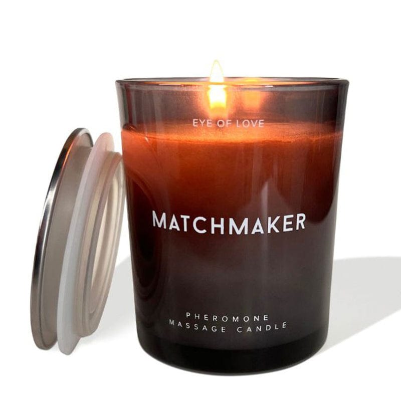 Eye of Love - Matchmaker Black Diamond Pheromone Massage Candle -  Pheromones  Durio.sg