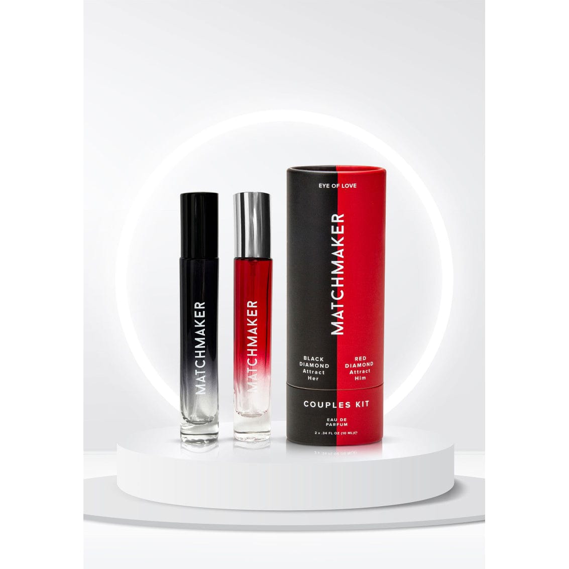 Eye of Love - Matchmaker Pheromone Perfume Spray For Couples Travel Size 2x10ml -  Pheromones  Durio.sg