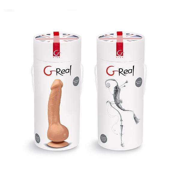 FT London - G Vibe G Real Realistic Vibrating Dildo (Beige) -  Realistic Dildo with suction cup (Vibration) Rechargeable  Durio.sg