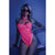 Fantasy Lingerie - Glow Light All Nighter Harness Mesh Open Back Body Suit S/M (Neon Pink) -  Bodysuits  Durio.sg