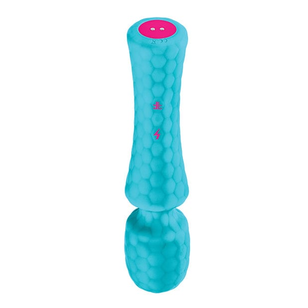 Femme Funn - Powerful Ultra Wand Massager (Turquoise) -  Wand Massagers (Vibration) Rechargeable  Durio.sg