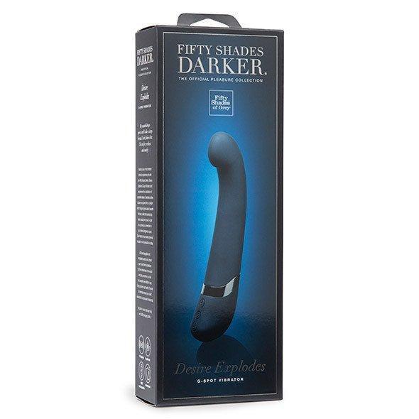 Fifty Shades Darker - Desire Explodes G-Spot Vibrator -  G Spot Dildo (Vibration) Rechargeable  Durio.sg