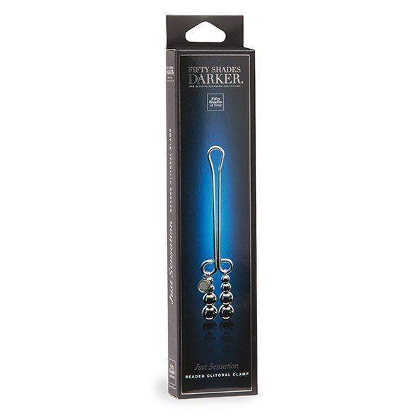 Fifty Shades Darker - Just Sensation Beaded Clitoral Clamp -  Clitoral Clamps  Durio.sg