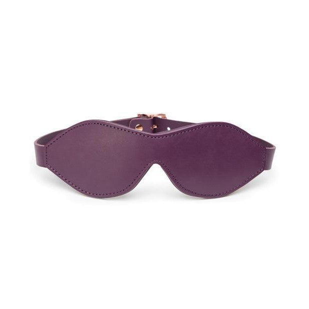 Fifty Shades Freed - Cherished Collection Leather Blindfold (Purple) -  Mask (Blind)  Durio.sg