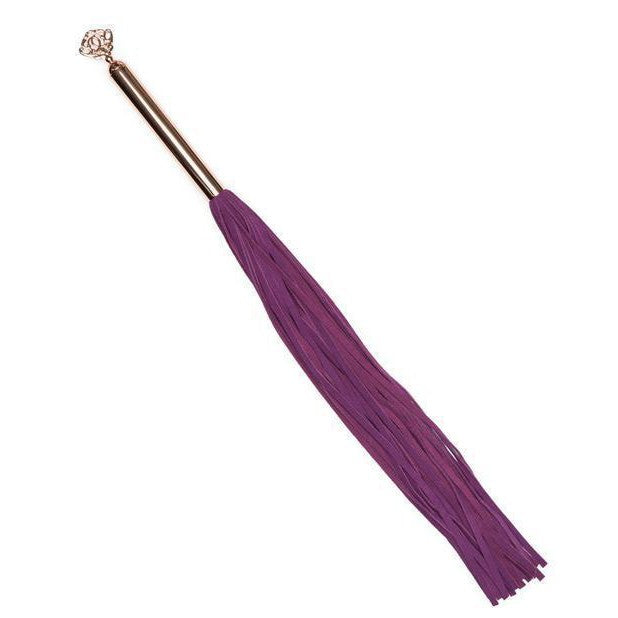 Fifty Shades Freed - Cherished Collection Suede Flogger (Purple) -  Flogger  Durio.sg