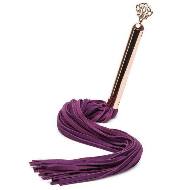Fifty Shades Freed - Cherished Collection Suede Flogger (Purple) -  Flogger  Durio.sg