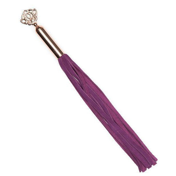 Fifty Shades Freed - Cherished Collection Suede Mini Flogger (Purple) -  Flogger  Durio.sg