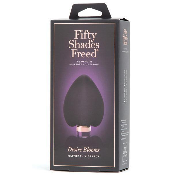Fifty Shades Freed - Desire Blooms Rechargeable Clitoral Vibrator (Grey) -  Clit Massager (Vibration) Rechargeable  Durio.sg