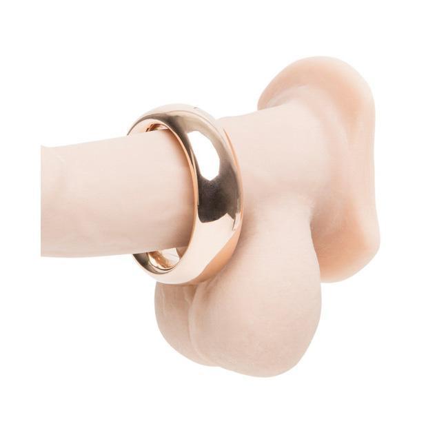 Fifty Shades Freed - I Want You Now Steel Love Ring (Gold) -  Metal Cock Ring (Non Vibration)  Durio.sg