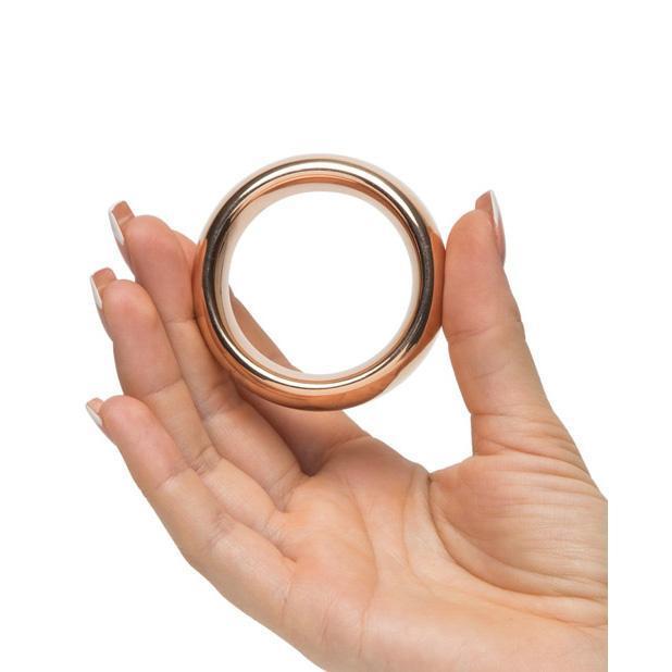 Fifty Shades Freed - I Want You Now Steel Love Ring (Gold) -  Metal Cock Ring (Non Vibration)  Durio.sg