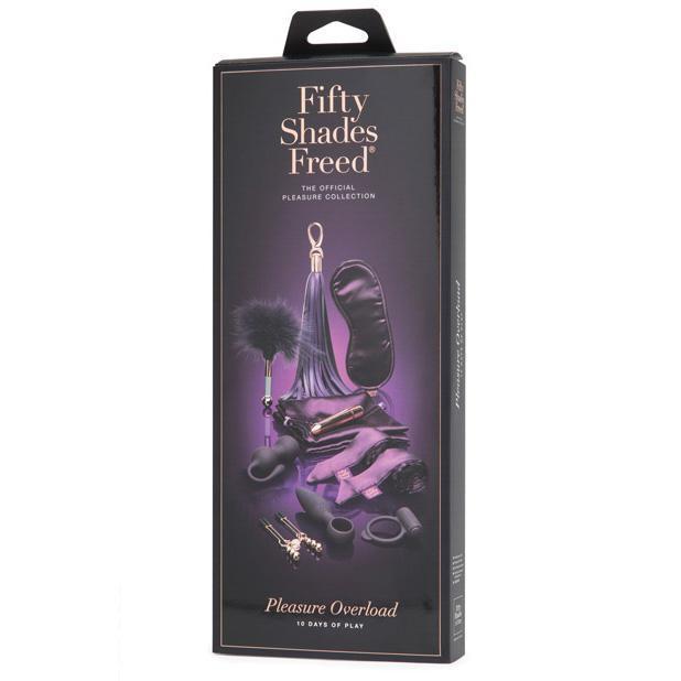 Fifty Shades Freed - Pleasure Overload 10 Days of Play Gift Set (Purple) -  BDSM Set  Durio.sg