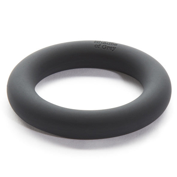 Fifty Shades of Grey - A Perfect O Silicone Cock Ring -  Silicone Cock Ring (Non Vibration)  Durio.sg