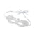 Fifty Shades of Grey - Anastasia Masquerade Mask (Silver) -  Mask (Non blinded)  Durio.sg