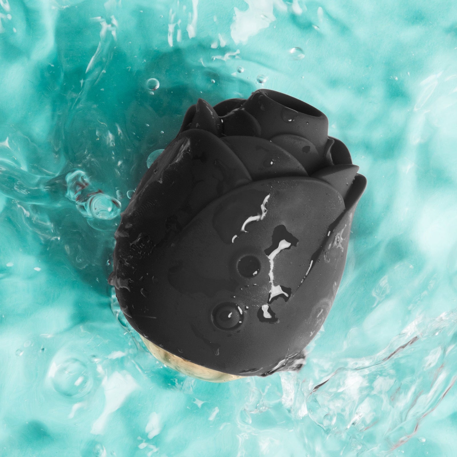 Fifty Shades of Grey - Black Rose Clitoral Air Stimulator (Black) -  Clit Massager (Vibration) Rechargeable  Durio.sg