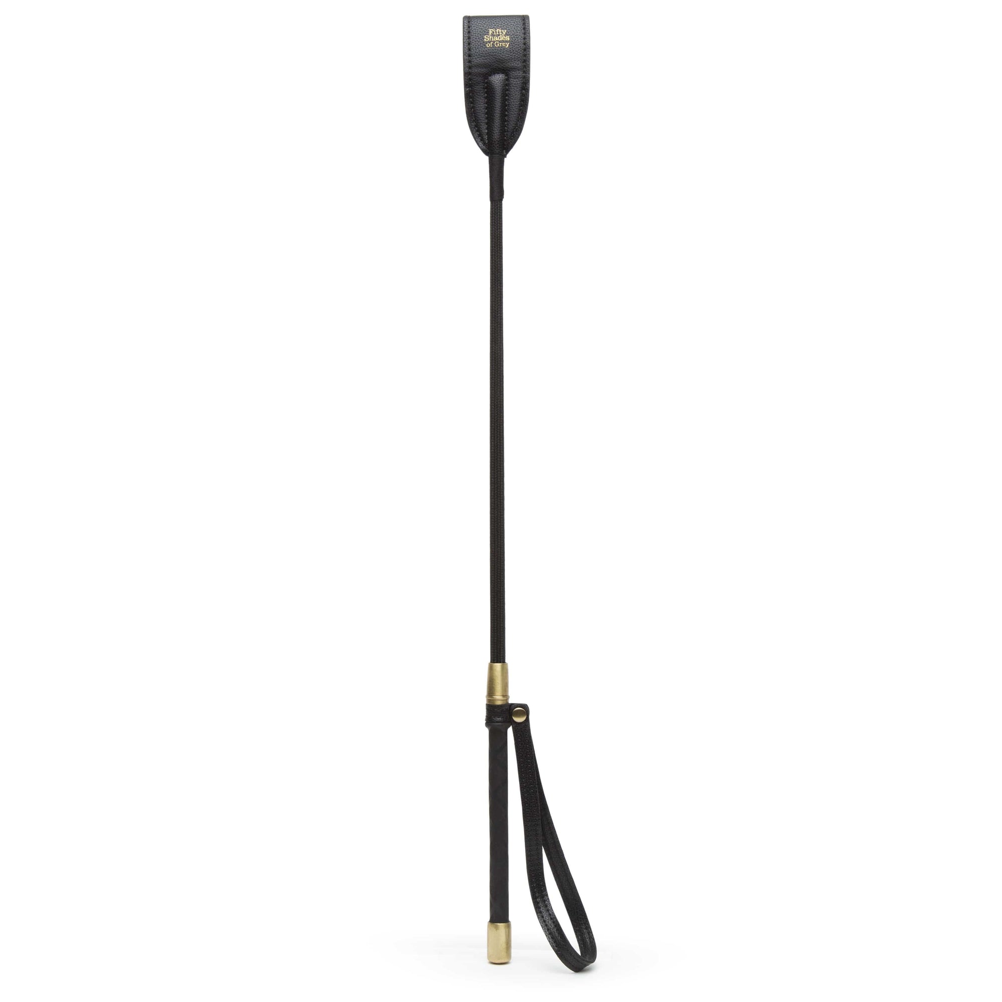 Fifty Shades of Grey - Bound to You Riding Crop (Black) -  Paddle  Durio.sg