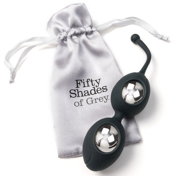 Fifty Shades of Grey - Delicious Pleasure Silicone Ben Wa Balls -  Kegel Balls (Non Vibration)  Durio.sg