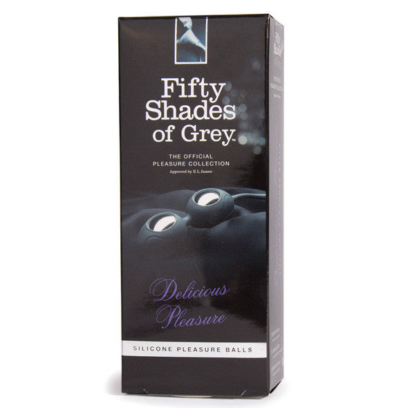 Fifty Shades of Grey - Delicious Pleasure Silicone Ben Wa Balls -  Kegel Balls (Non Vibration)  Durio.sg