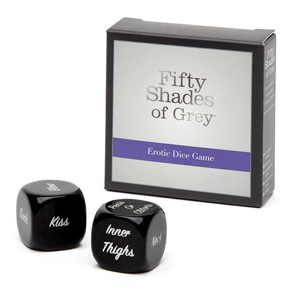 Fifty Shades of Grey - Erotic Dice Game (Black) -  Games  Durio.sg