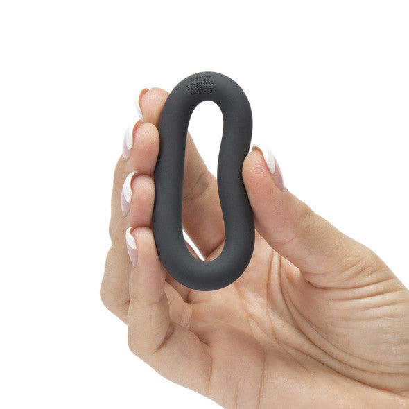 Fifty Shades of Grey - Feel It, Baby! Vibrating Cock Ring -  Silicone Cock Ring (Vibration) Non Rechargeable  Durio.sg