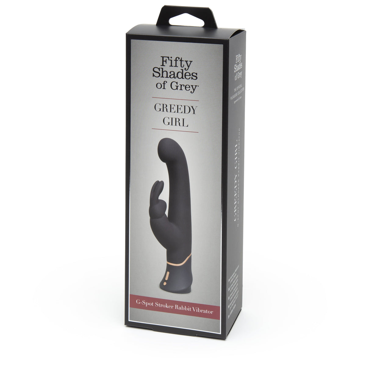 Fifty Shades of Grey - Greedy Girl G Spot Stroker Rabbit Vibrator (Black) -  Rabbit Dildo (Vibration) Rechargeable  Durio.sg