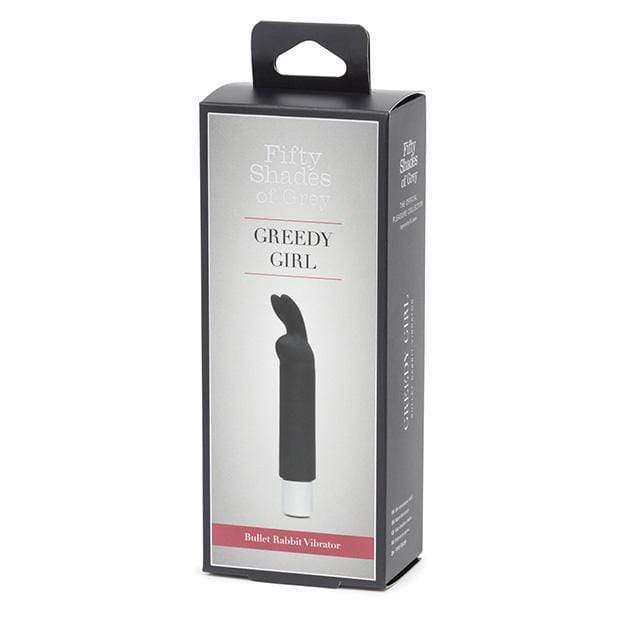 Fifty Shades of Grey - Greedy Girl Rechargeable Bullet Rabbit Vibrator (Black) -  Clit Massager (Vibration) Rechargeable  Durio.sg