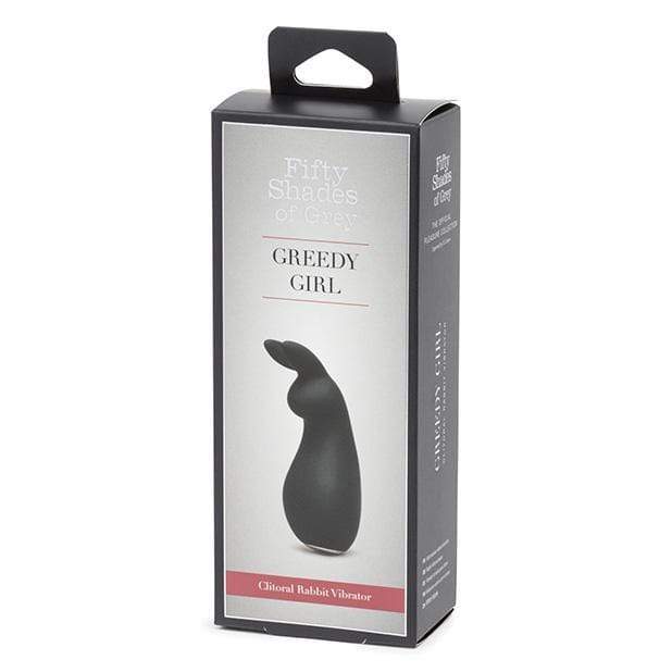 Fifty Shades of Grey - Greedy Girl Rechargeable Clitoral Rabbit Vibrator (Black) -  Clit Massager (Vibration) Rechargeable  Durio.sg