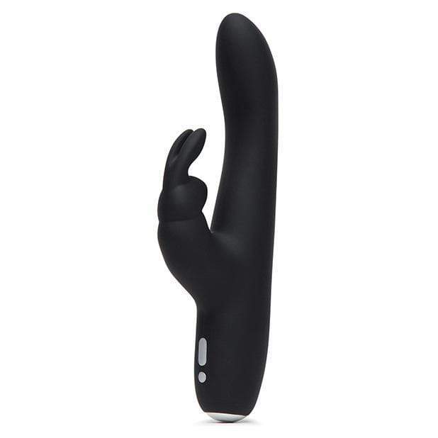 Fifty Shades of Grey - Greedy Girl Rechargeable Slimline Rabbit Vibrator (Black) -  Rabbit Dildo (Vibration) Rechargeable  Durio.sg