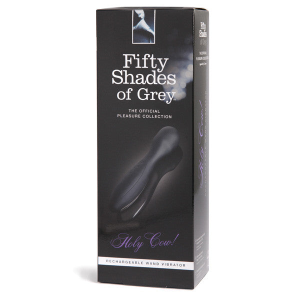 Fifty Shades of Grey - Holy Cow! Rechargeable Wand Vibrator -  Wand Massagers (Vibration) Rechargeable  Durio.sg
