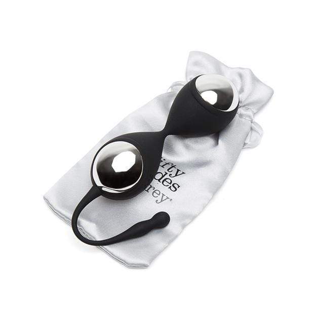 Fifty Shades of Grey - Inner Goddess Kegel Toner Balls 78 g (Black) -  Kegel Balls (Non Vibration)  Durio.sg