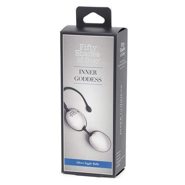 Fifty Shades of Grey - Inner Goddess Silver Jiggle Kegel Balls 67 g (Silver) -  Kegel Balls (Metal)  Durio.sg