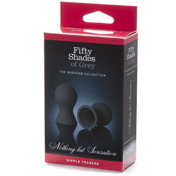 Fifty Shades of Grey - Nothing but Sensation Nipple Suckers -  Nipple Pumps (Non Vibration)  Durio.sg
