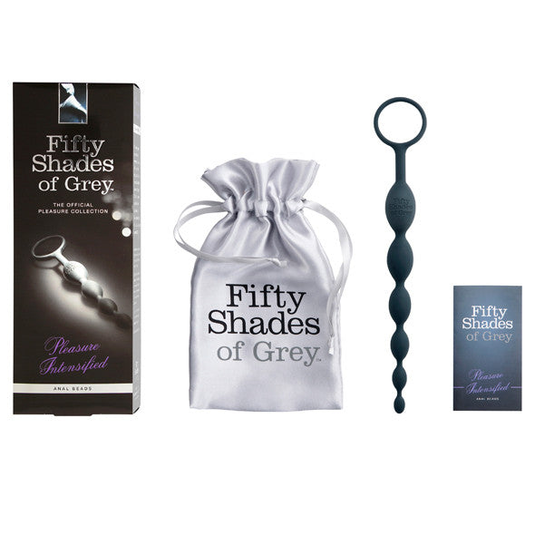 Fifty Shades of Grey - Pleasure Intensified Anal Beads -  Anal Beads (Non Vibration)  Durio.sg