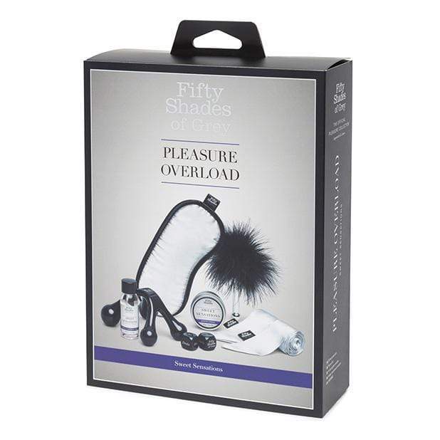 Fifty Shades of Grey - Pleasure Overload Sweet Sensations Gift Set (Black) -  BDSM Set  Durio.sg