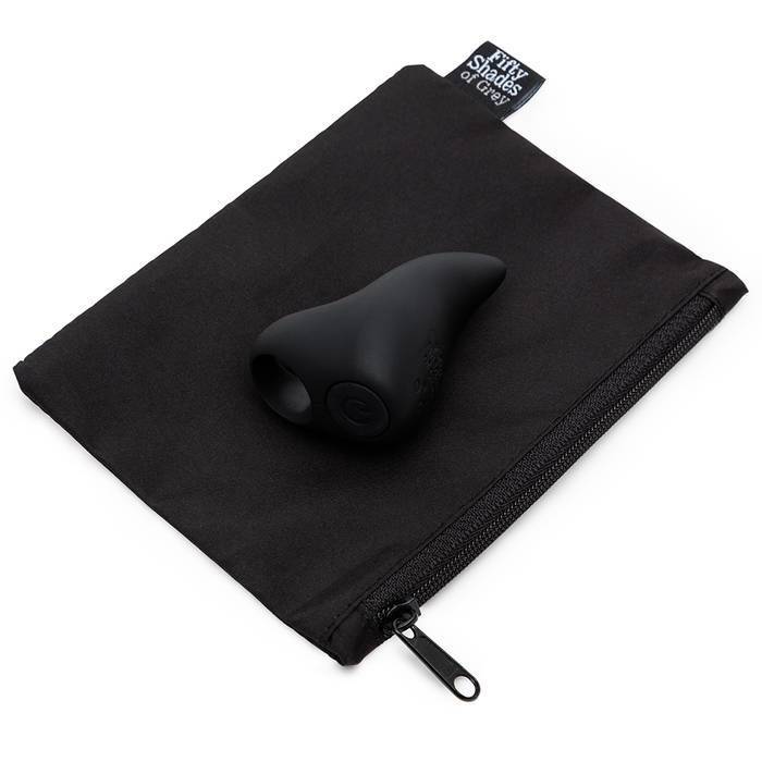 Fifty Shades of Grey - Sensation Rechargeable Finger Vibrator (Black) -  Clit Massager (Vibration) Rechargeable  Durio.sg