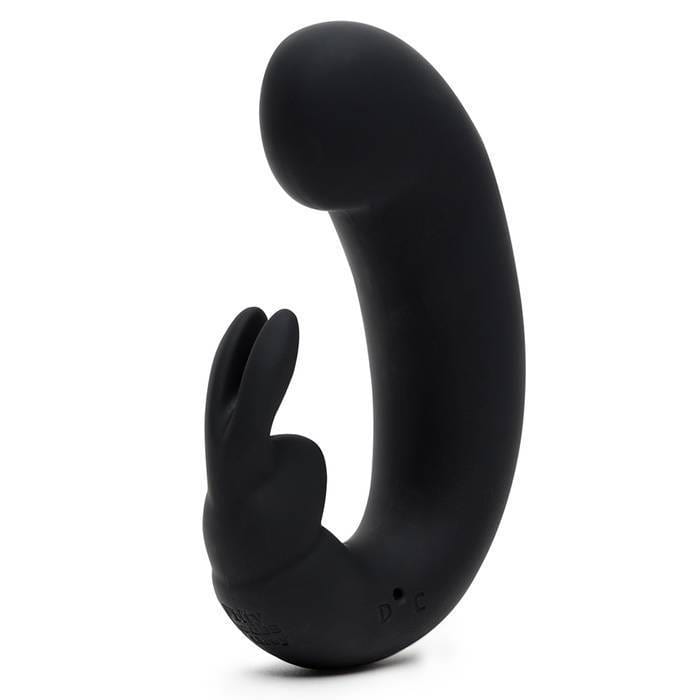 Fifty Shades of Grey - Sensation Rechargeable G-Spot Rabbit Vibrator (Black) -  Rabbit Dildo (Vibration) Rechargeable  Durio.sg