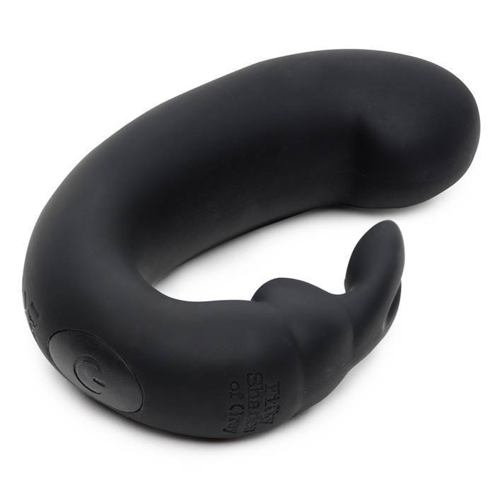 Fifty Shades of Grey - Sensation Rechargeable G-Spot Rabbit Vibrator (Black) -  Rabbit Dildo (Vibration) Rechargeable  Durio.sg