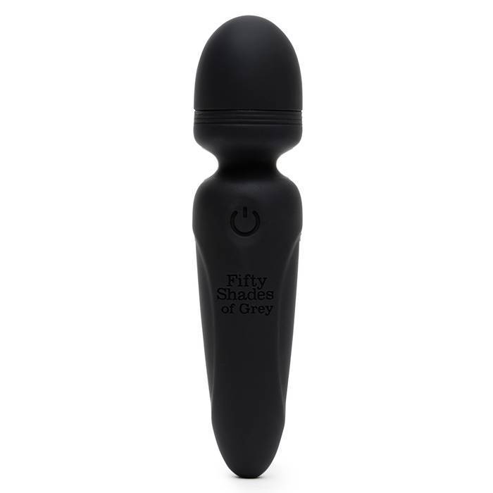 Fifty Shades of Grey - Sensation Rechargeable Mini Wand Vibrator (Black) -  Wand Massagers (Vibration) Rechargeable  Durio.sg