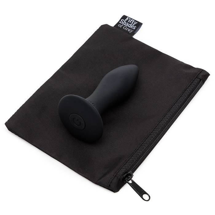 Fifty Shades of Grey - Sensation Rechargeable Vibrating Butt Plug (Black) -  Anal Plug (Vibration) Rechargeable  Durio.sg