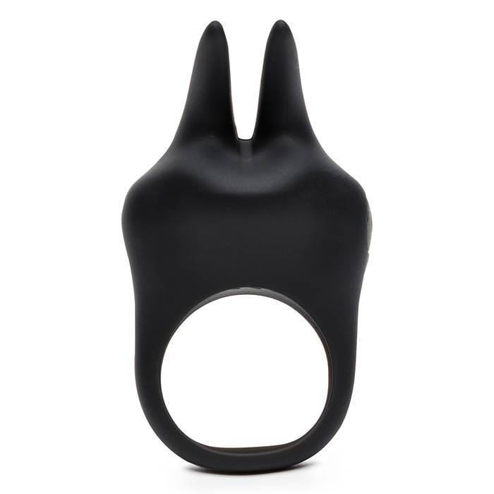 Fifty Shades of Grey - Sensation Rechargeable Vibrating Rabbit Love Ring (Black) -  Silicone Cock Ring (Vibration) Rechargeable  Durio.sg