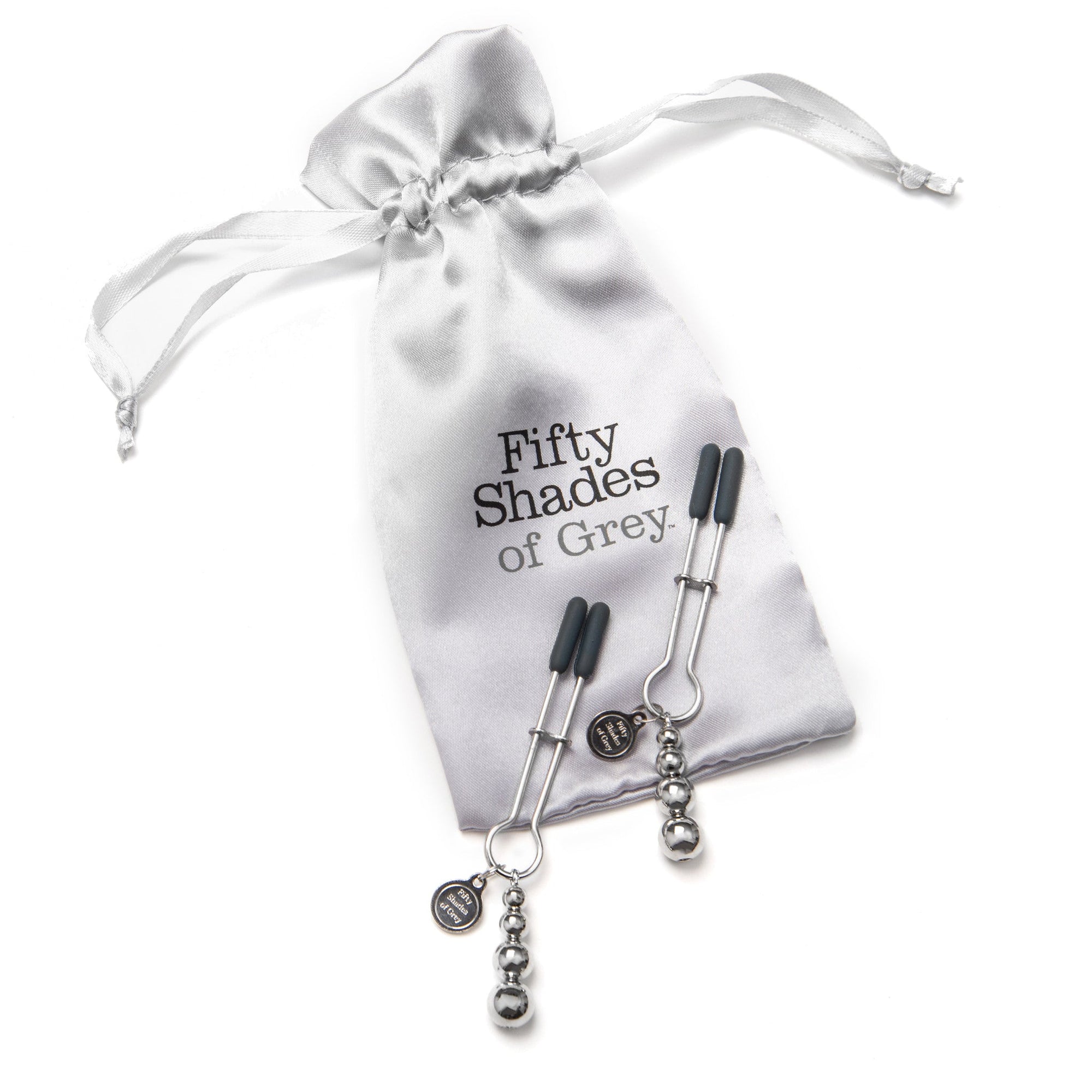 Fifty Shades of Grey - The Pinch Adjustable Nipple Clamps -  Nipple Clamps (Non Vibration)  Durio.sg